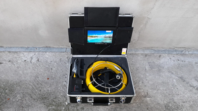 Kamerowanie rur kanalizacyjnych za pomocą kamery inspekcyjnej